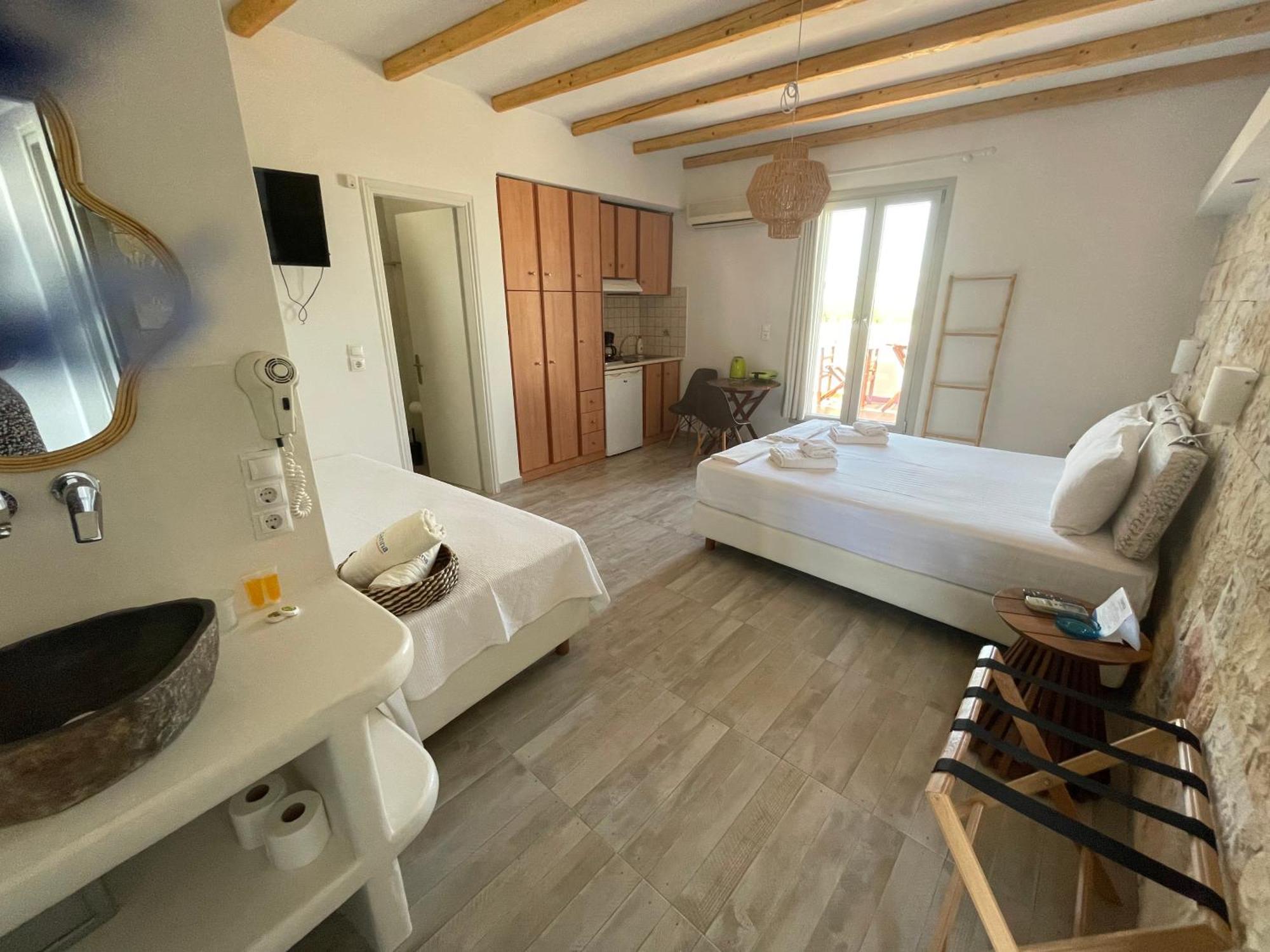 Ioanna Apartments Agios Prokopios  Bagian luar foto